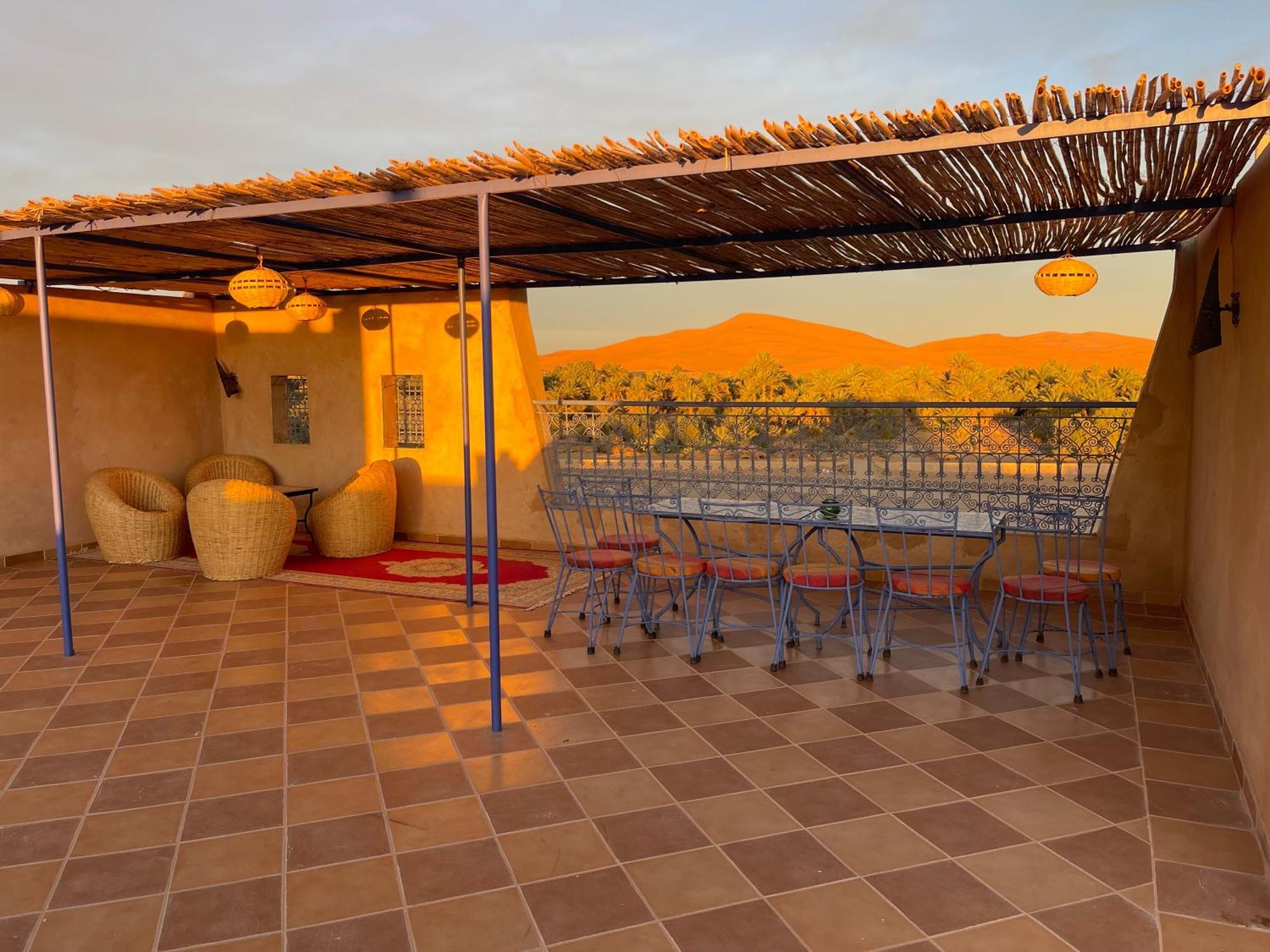 Riad Les Jardins De メルズーガ エクステリア 写真
